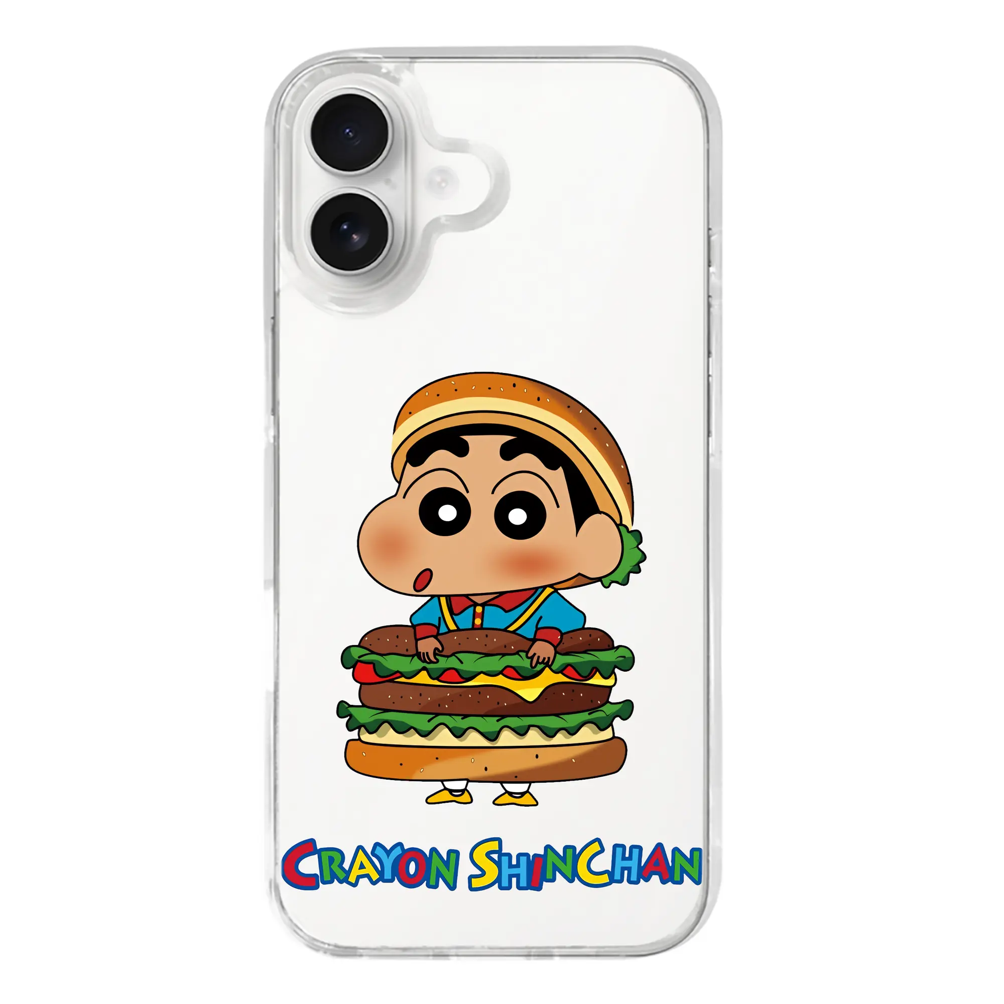 クレヨンしんちゃん グッズ 野原 しんのすけ - iPhone 17シリーズ 透明スマホケース – 薄型・耐衝撃・精密フィット保護カバー